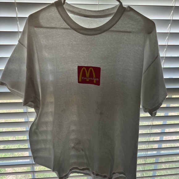 Cactus Jack by Travis Scott | Shirts | Mcdonalds Cactus Jack Tshirt |  Poshmark
